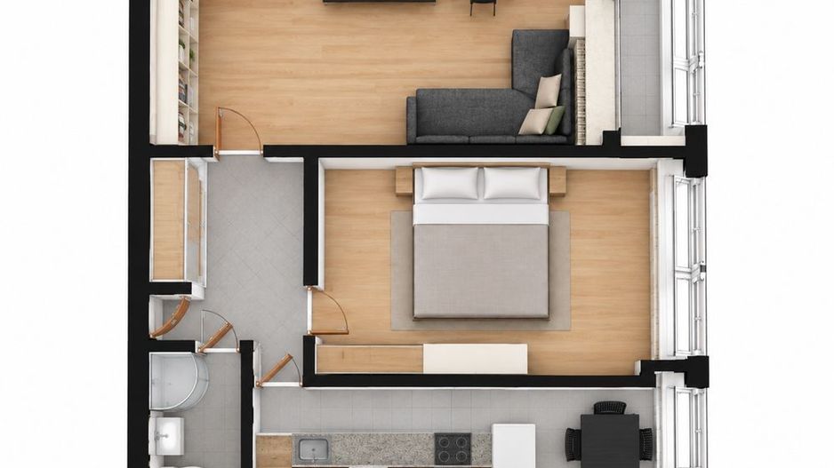 APARTAMENT 2 CAMERE DE ÎNCHIRIAT | UNIRII – TINERETULUI | PET FRIENDLY - Poză 6