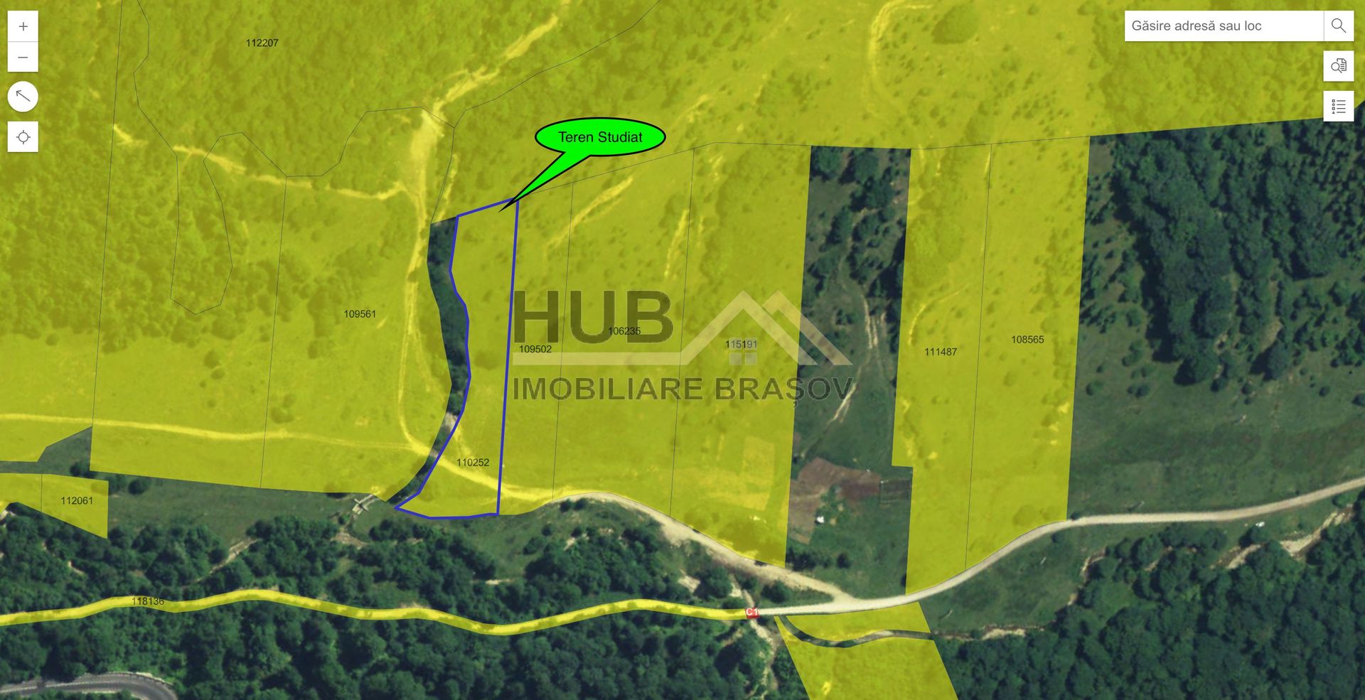 Teren 5.300 mp_Rasnov - zona Paraul Rece | Extravilan | Curent - Poză 5