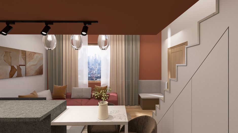 Studio Duplex Pta- Victoriei - Buzești - Poză 6