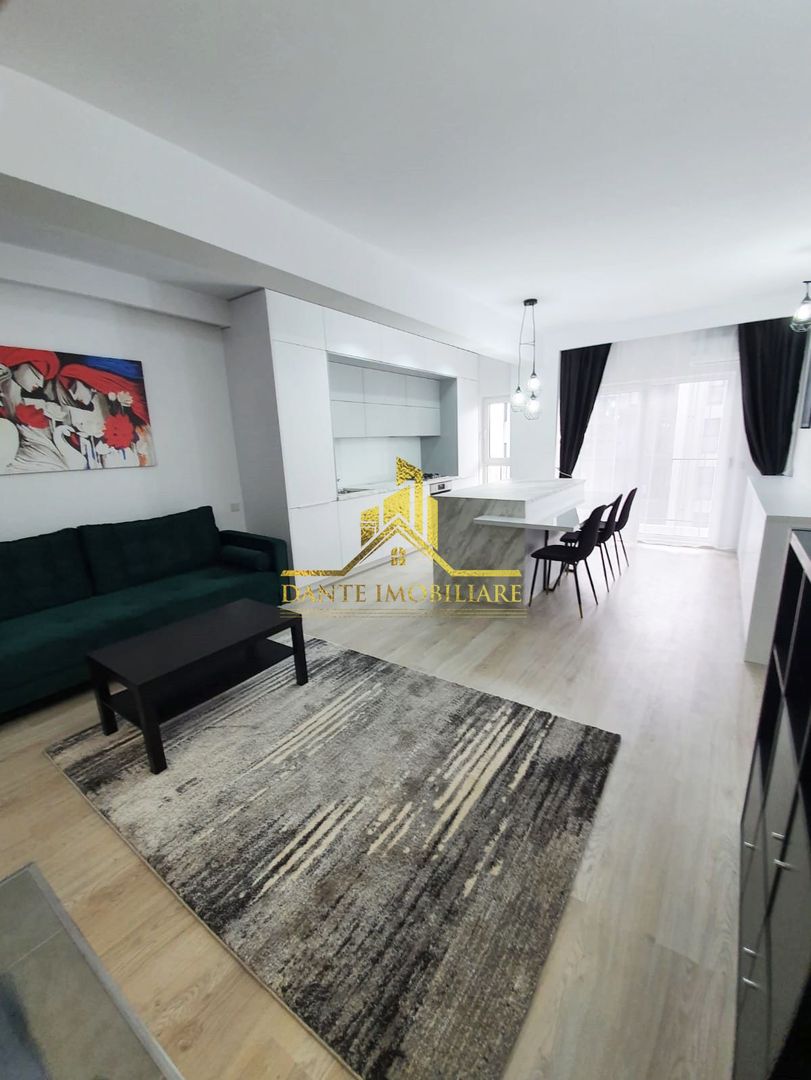 2 camere, mobilat modern, bloc nou, balcon, parcare, zona Marasti - Poză 10