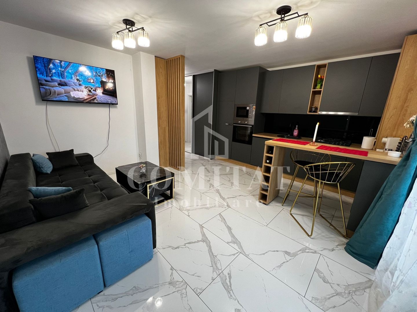 Apartament la cheie cu 2 camere | Balcon 14 mp | Zona Vivo Mall - Poză 1