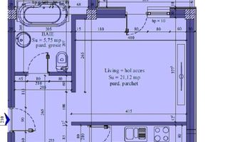 INTABULAT Apartament 1 camera 40mp nou BUCIUM -VISANI - Poză 7