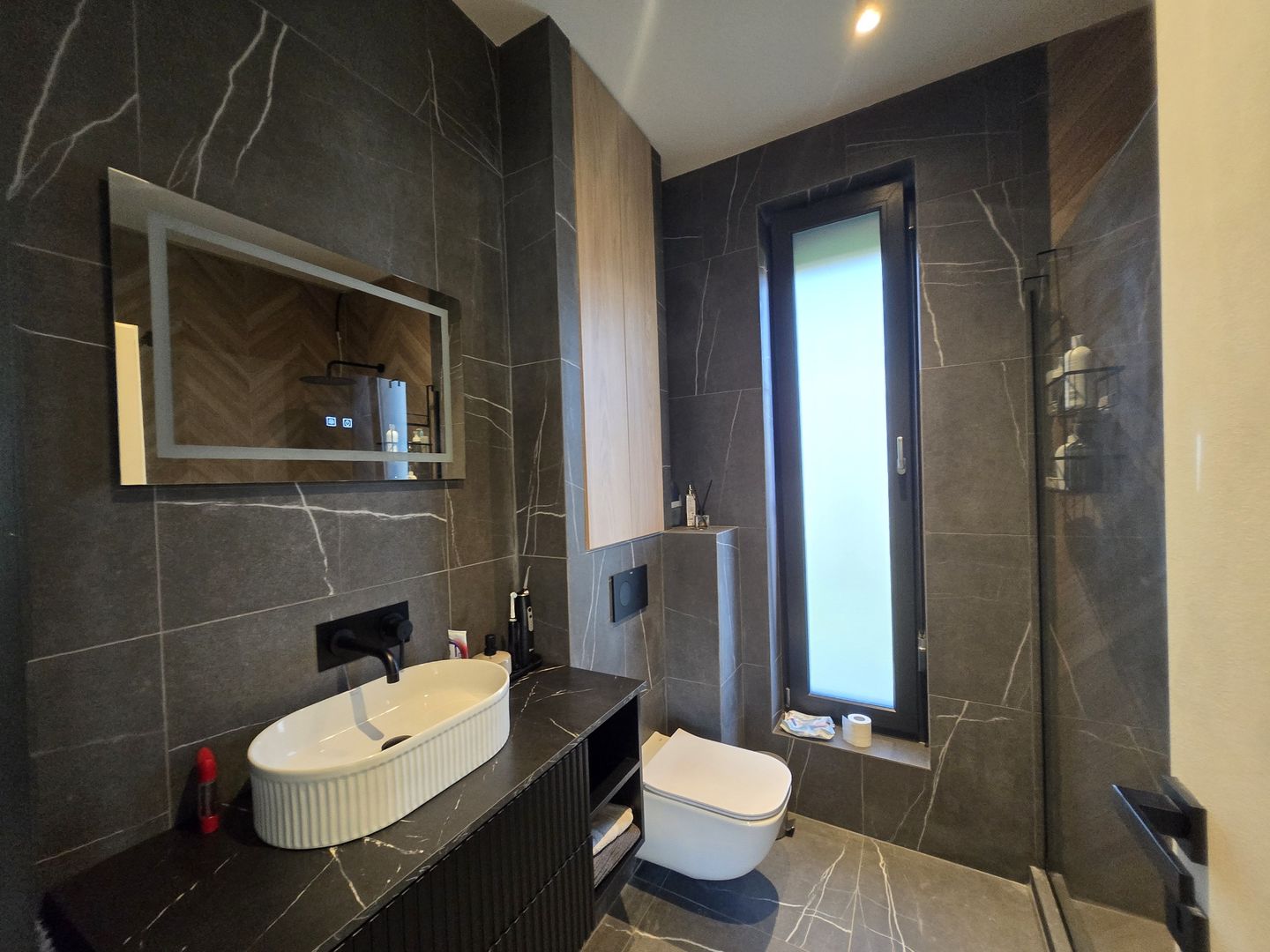 Casa noua 151mp curte 1000m Frumusani mobilata lux -langa Lac/Primarie - Poză 18