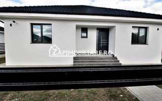 Casă 4 cam,2 băi,terasă acoperită,500mp.teren,gard,pavaj. - Poză 12