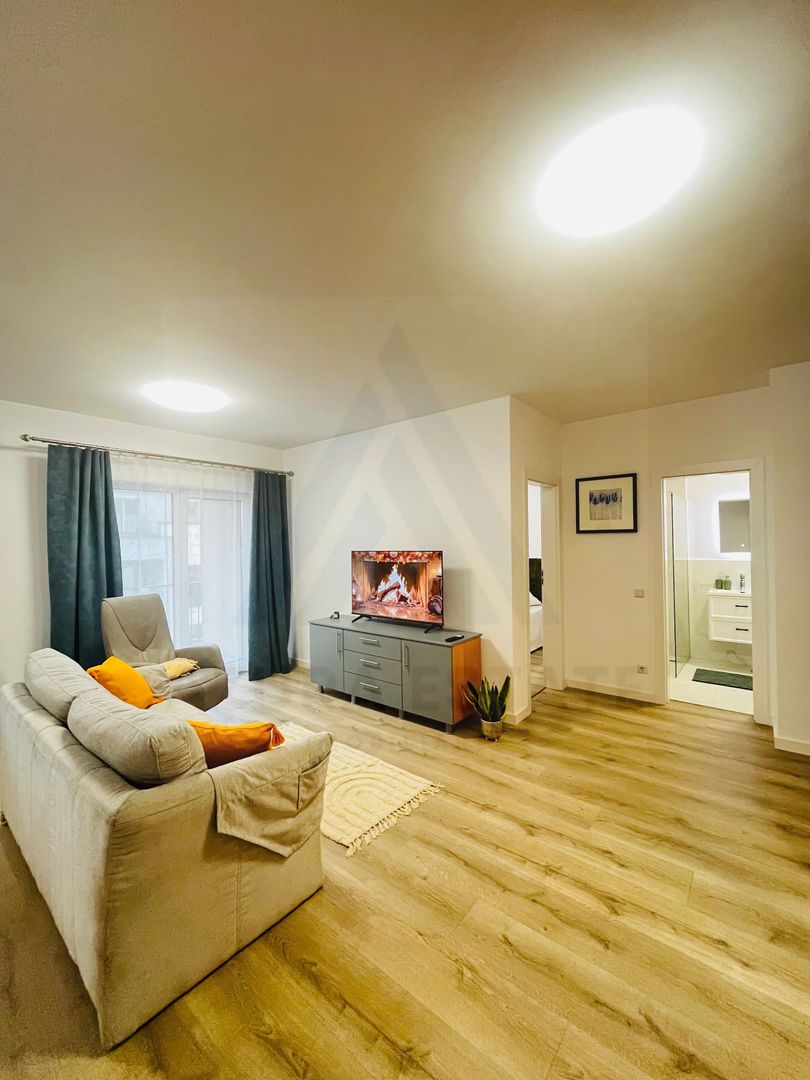 Apartament modern 54 mp utili cu balcon si parcare zona Turnisor - Poză 3