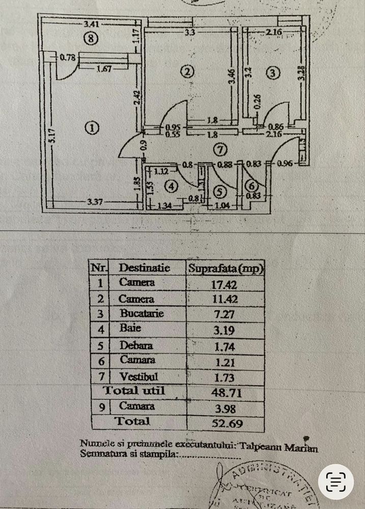 Apartament 2 camere Parc IOR-Dante Aligheri - Poză 9