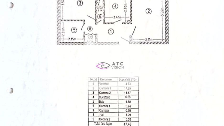 Apartament 2 camere - Margeanului - Dumbrava Noua - Poză 8