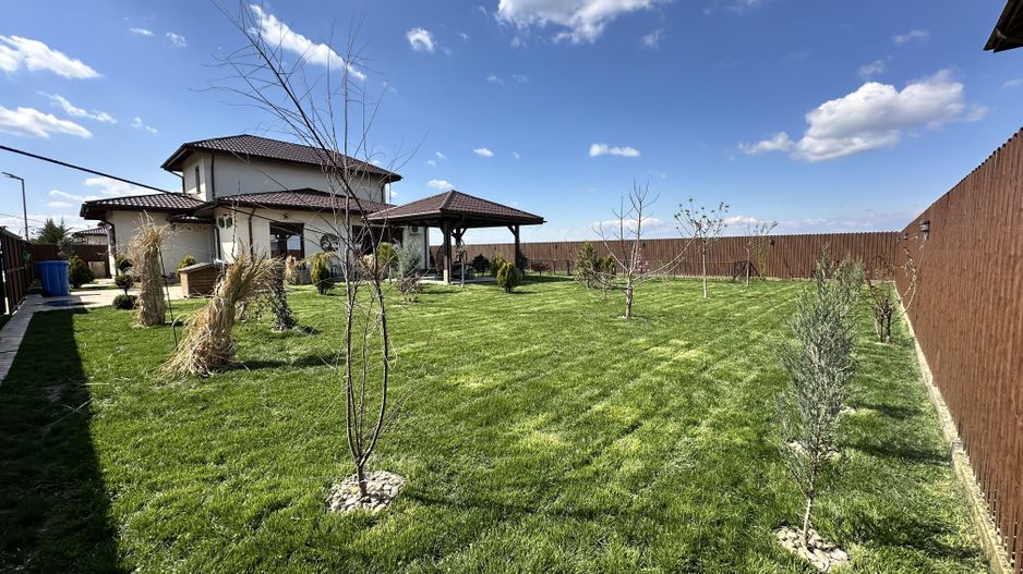 Balotesti, casa moderna, 4 camere, teren 630 mp, utilitati, transport - Poză 12