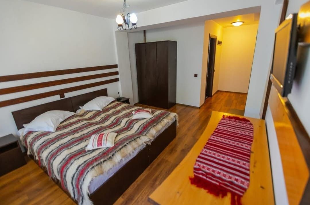 Pensiune de Vânzare în Brădetu – Acces la Apă Sulfuroasă, Vedere rau si munte - Poză 7