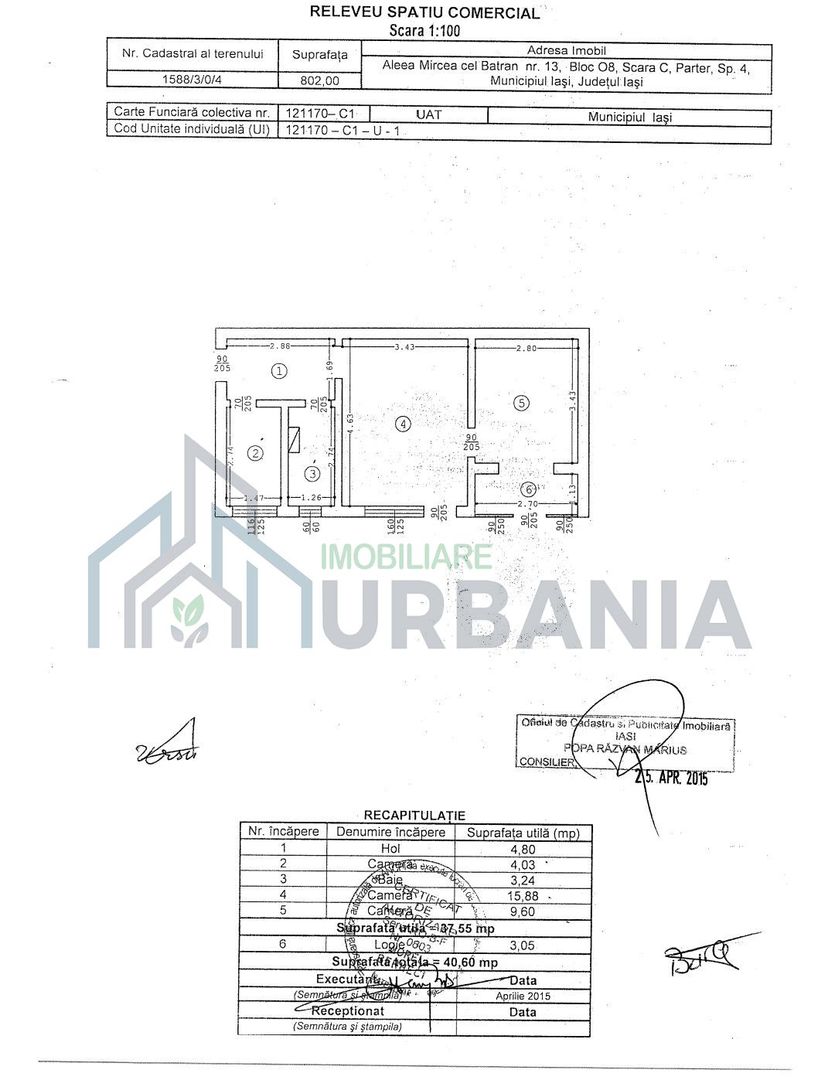 Spațiu comercial 40 mp, parter, Mircea cel Bătrân, Iași – 100.000 € - Poză 2