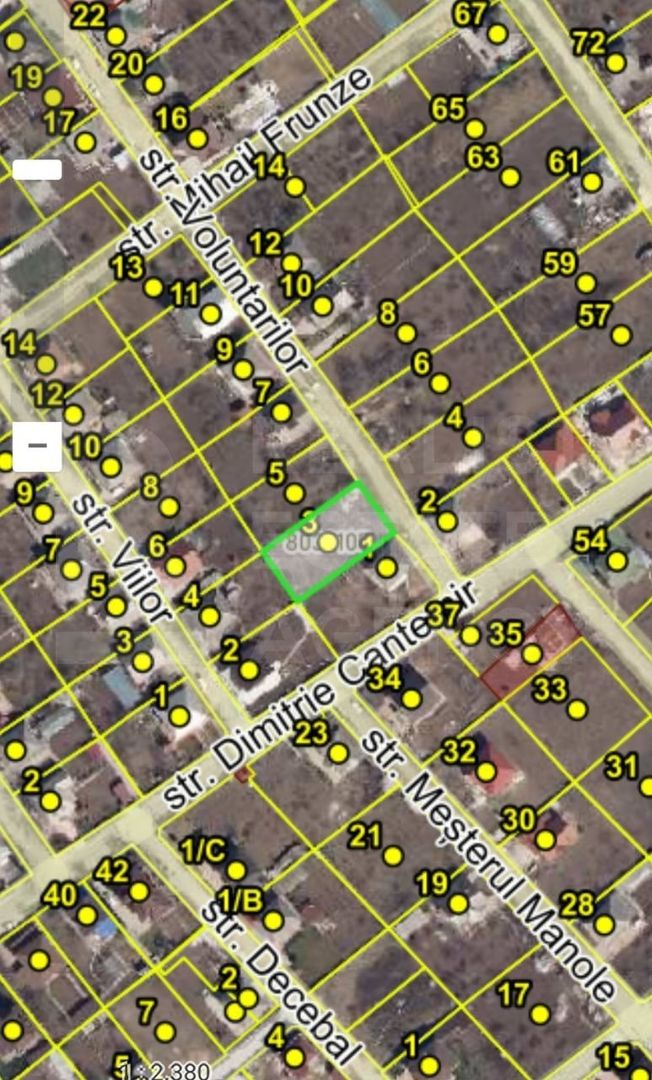Vânzare, teren pentru construcție, str. Voluntarilor, Trușeni - Poză 8