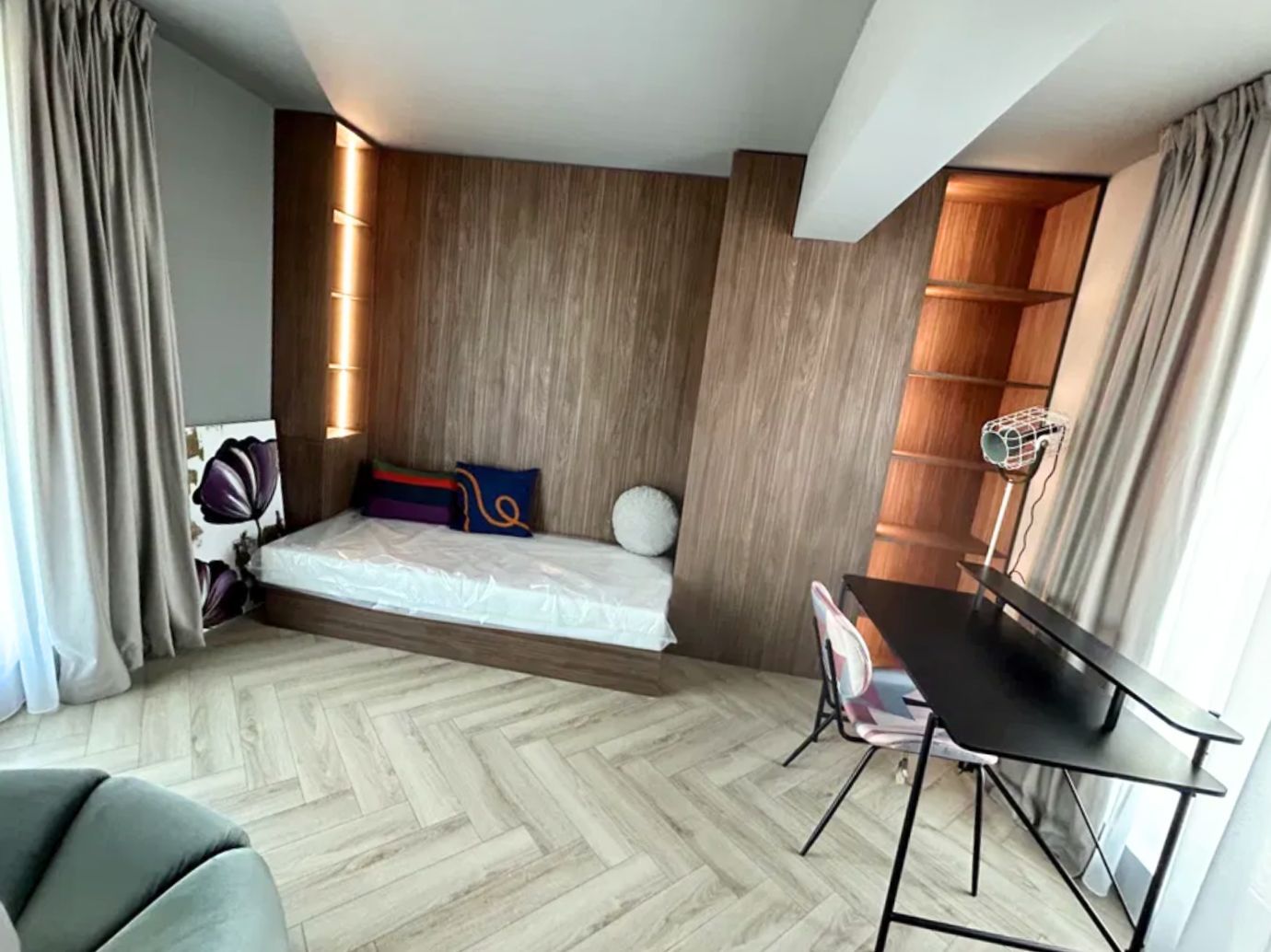 Penthouse 3 camere prima închiriere zona Straulesti - Poză 9