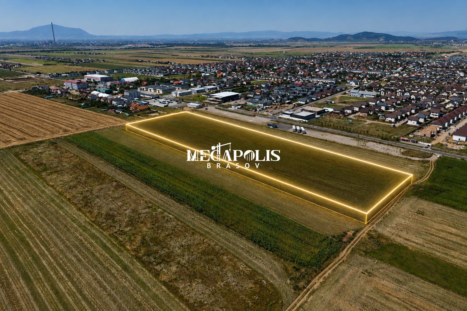Teren extravilan 10.900 mp, Săcele, vizavi de cartier Izvor - Poză 3