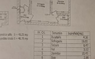 Închiriere apartament 2 camere, Floreasca - Schiță 11