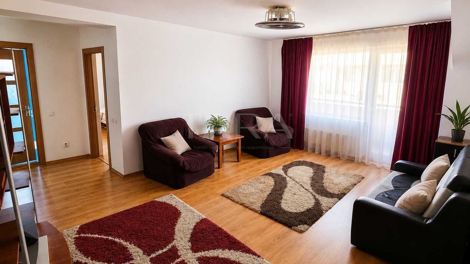 Apartament cu 2 camere, 56 mp, Florești, strada Eroilor. - Poză 1