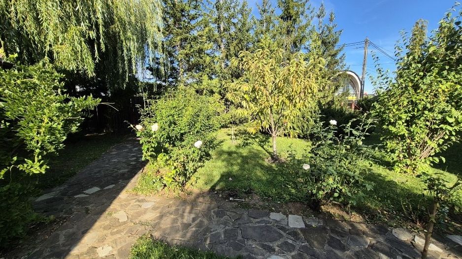 Cabana de lemn cu fundatie 86 mp+ livada pomi fructiferi+teren 847 mp - Poză 13