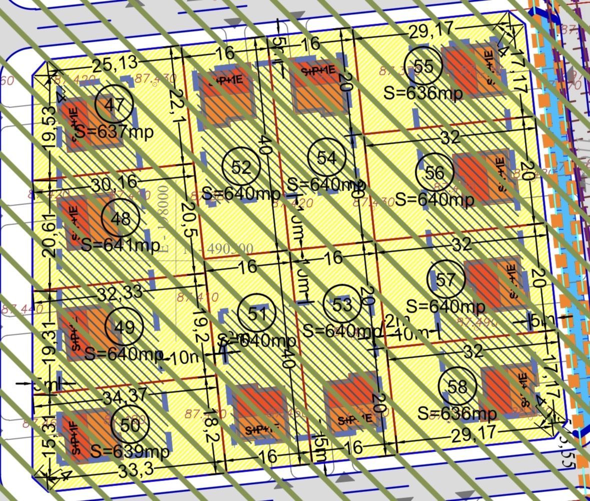 Terenuri Intravilane Dudestii Noi 636-641mp,Fs 15-21m,Utilitati - Poză 3