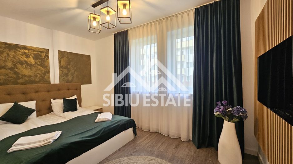 Apartament 3 camere, 2 bai Sibiu, dotat complet - Poză 5