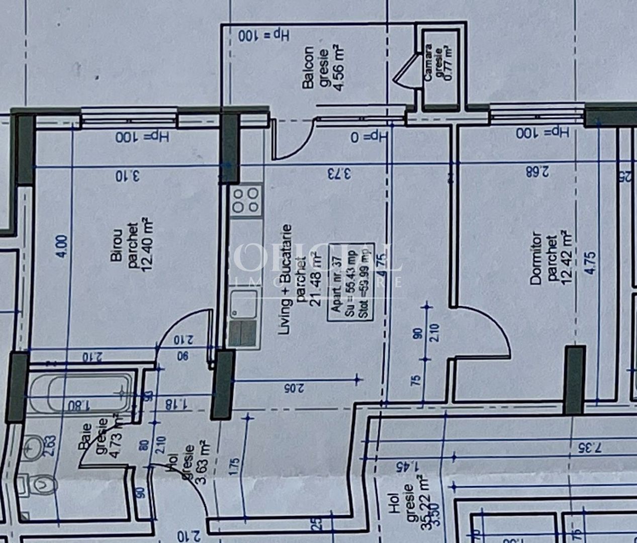 Apartamente cu 3 Camere | Dezvoltator | Comision 0% | Zona VIVO BMW - Poză 2