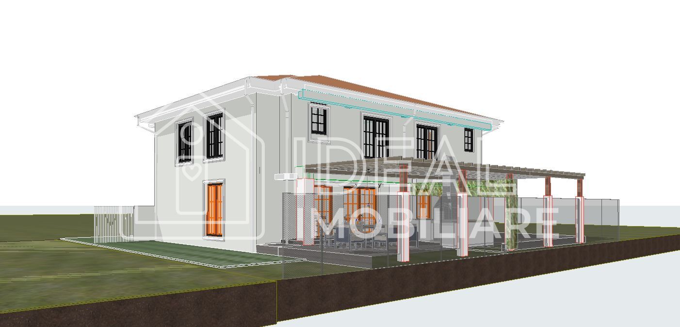 Duplex elegant cu 4 camere, curte și loc de parcare – design modern, Șura Mică - Poză 3