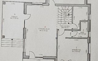 Vila Moderna cu 4 camere si 600 mp de curte, in Tocile - Schiță 15
