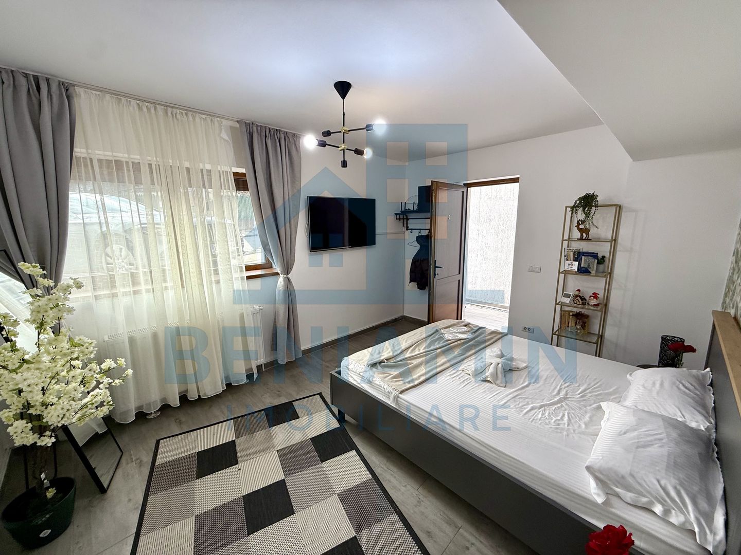 Garsoniera mobilata utilata bloc nou - investitie - Paltinis 30mp - Poză 2