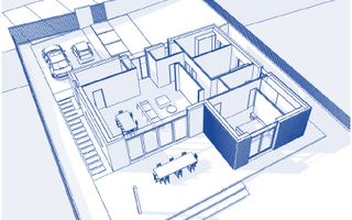 Casa plan parter - 145mp - Bucium - Poză 6