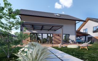 Casă individuală INDEPENDENTĂ ENERGETIC - CARTIER NOU , COMISION 0% - Poză 4