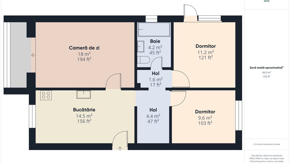 Apartament 3 camere - Zona Girocului - Timișoara - Poză 20