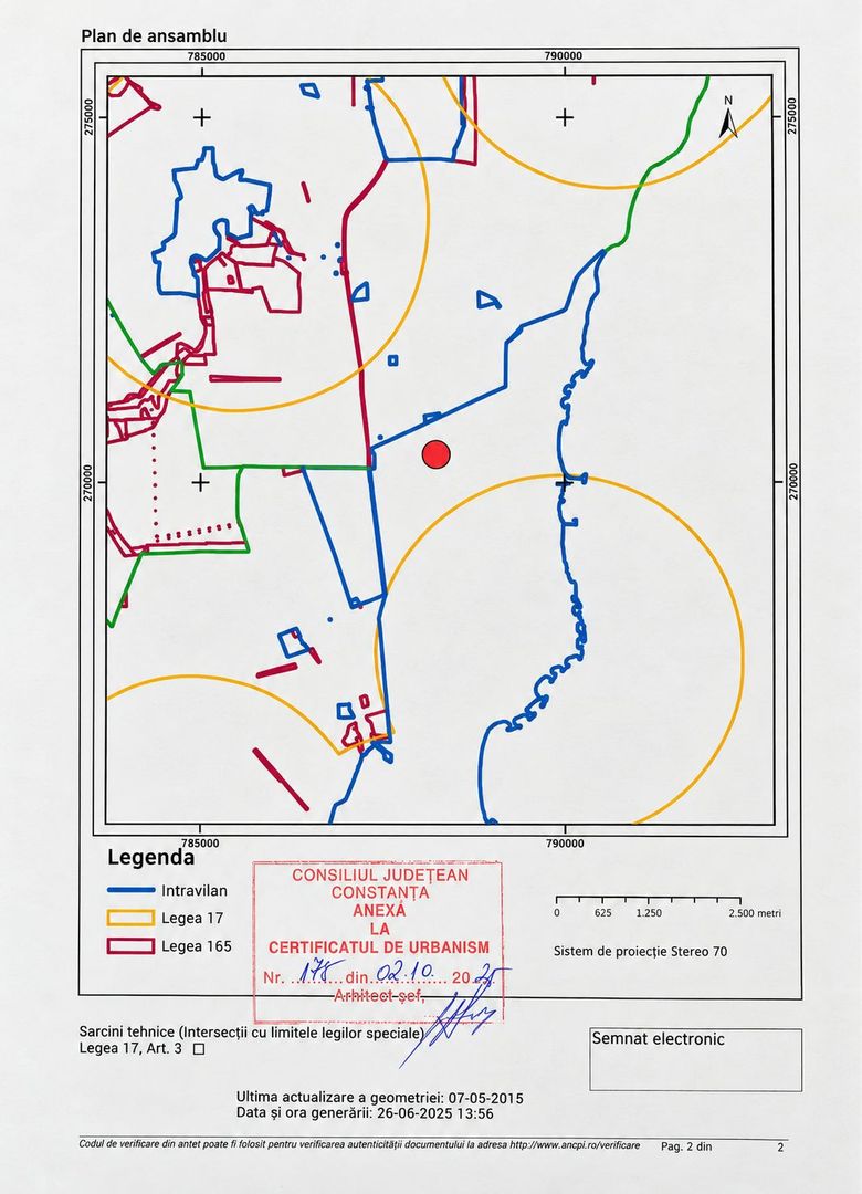 Teren intravilan 605 mp | Neptun – Comorova | Deschidere la șosea - Poză 5