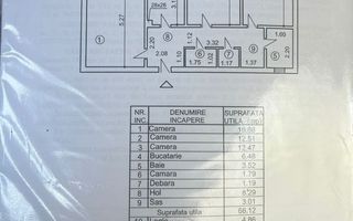 3 Camere Decomandat, Etaj 1, Aproape Metrou Piata Sudului - Poză 9