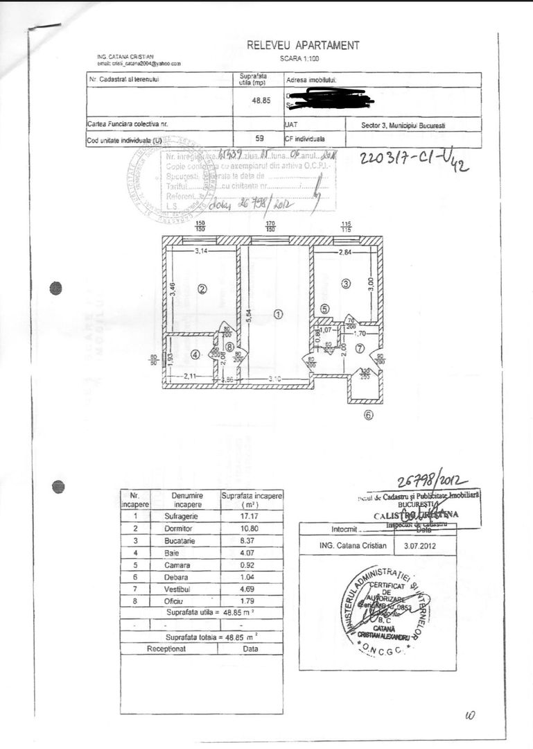 Vanzare Apartament 2 Camere Calea  Vitan intersectia Mihai Bravu - Poză 17