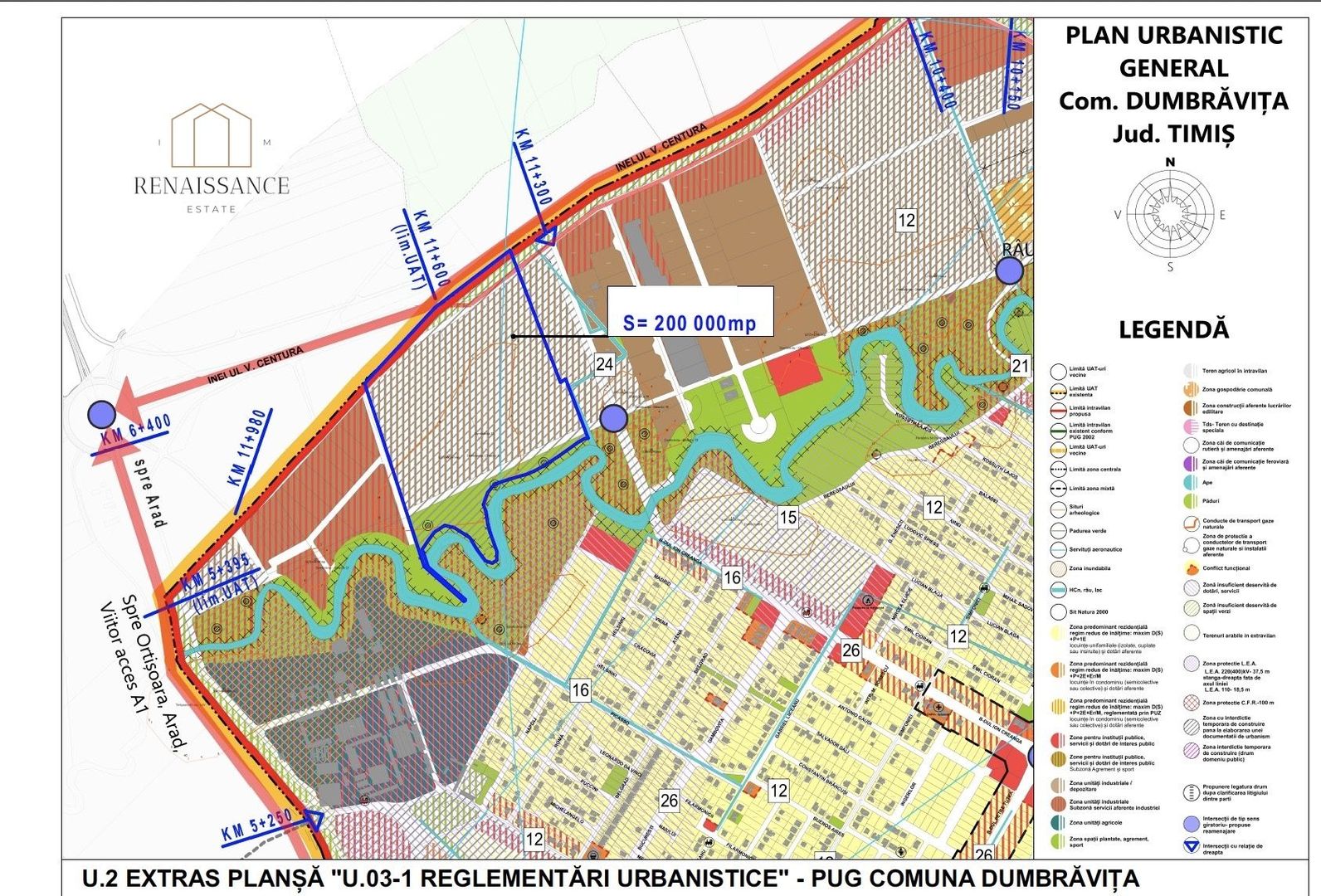 Dumbravita 20 Hectare Teren Industrial - Hale Productie - PUZ Aprobat - Poză 2