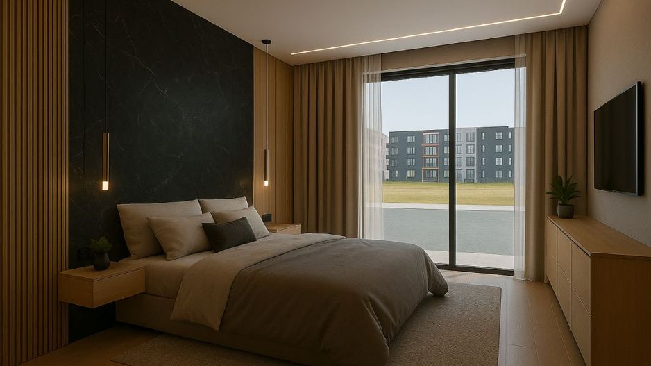 Tomis Nord/Carrefour -Vanzare apartament cu 2 camere, bloc nou. - Poză 3