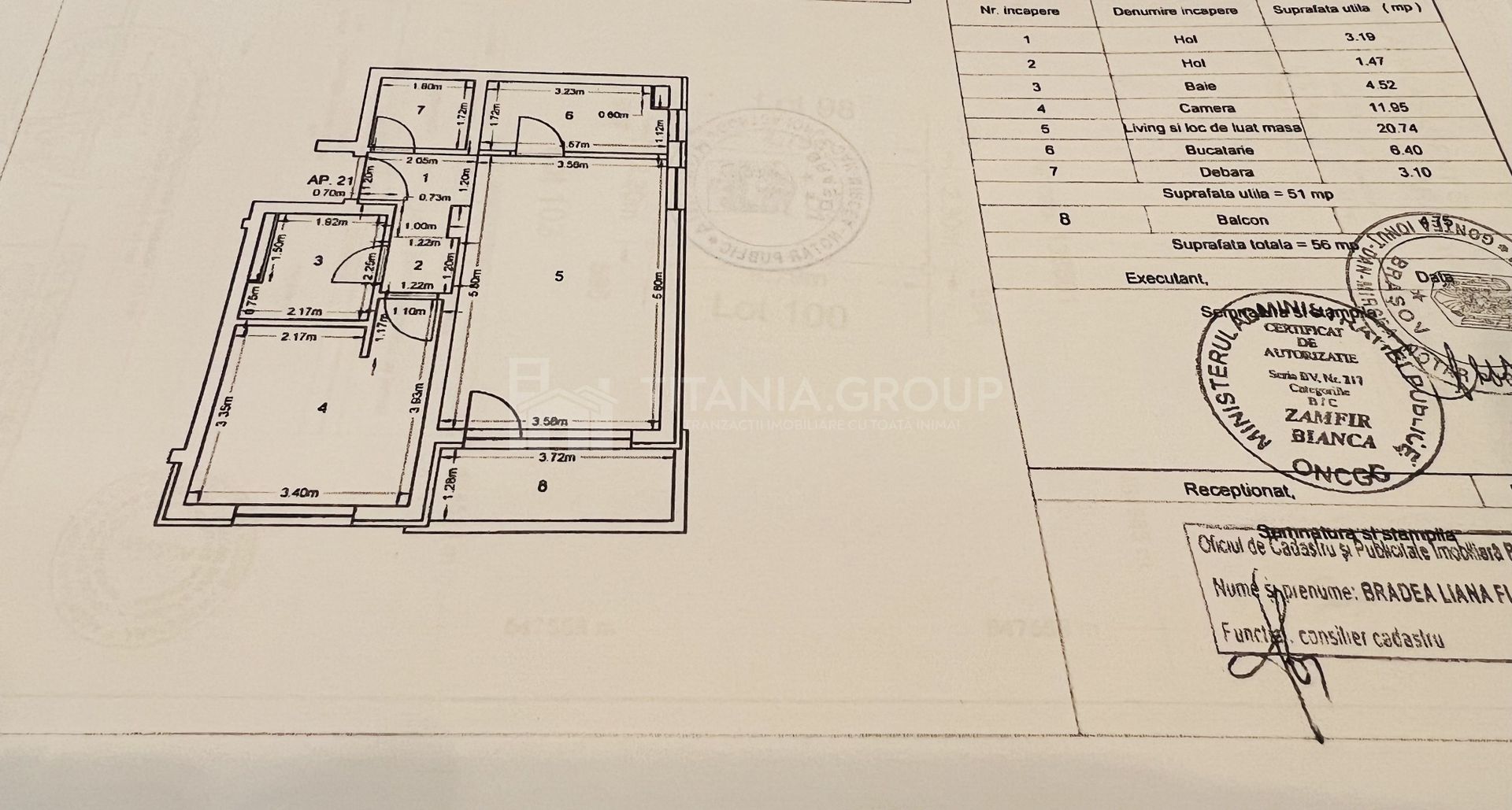 Oferta Rezervata! Apartament 2 camere modern mobilat, TopCity Coresi - Poză 20