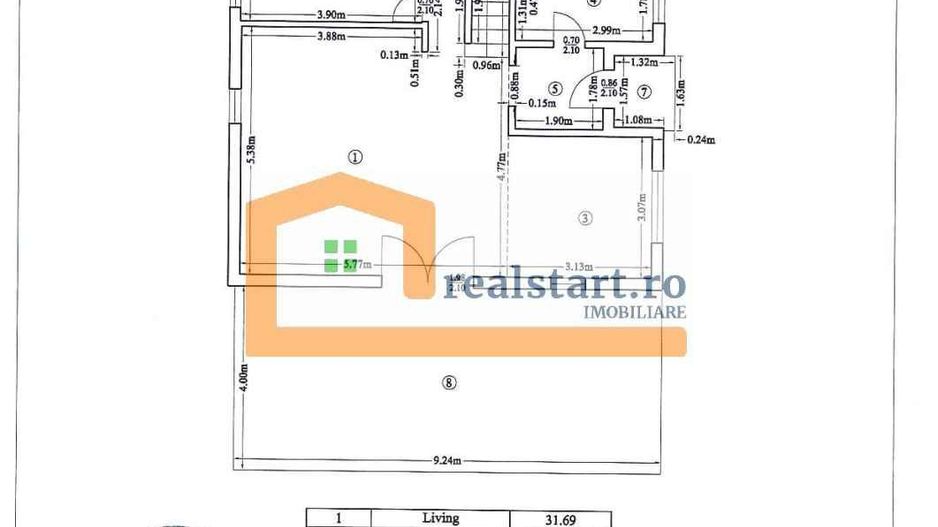 Prima inchiriere, Vila individuala cu teren de 400mp, zona de case noi - Poză 27