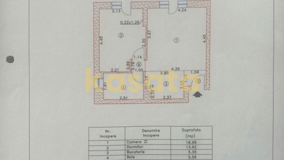 2 camere I Cosmopolis I parter I 46mp utili I 92mp curte - Poză 6