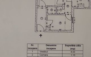 Apartament 2 Camere Vanzare | Metrou Gorjului | Renovat - Schiță 28