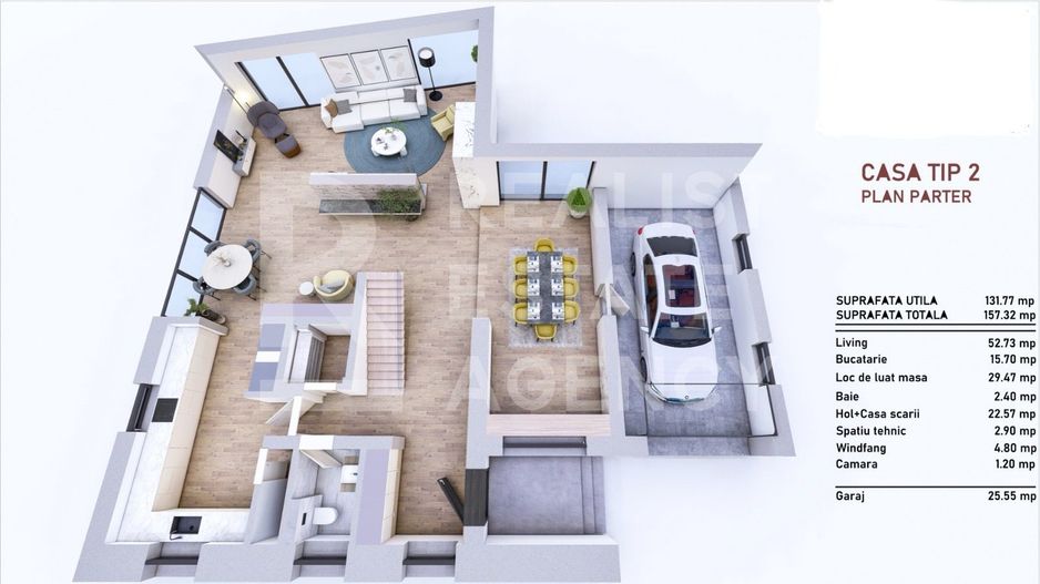 Vânzare, casă modernă, 4 camere, Cristian - Poză 6