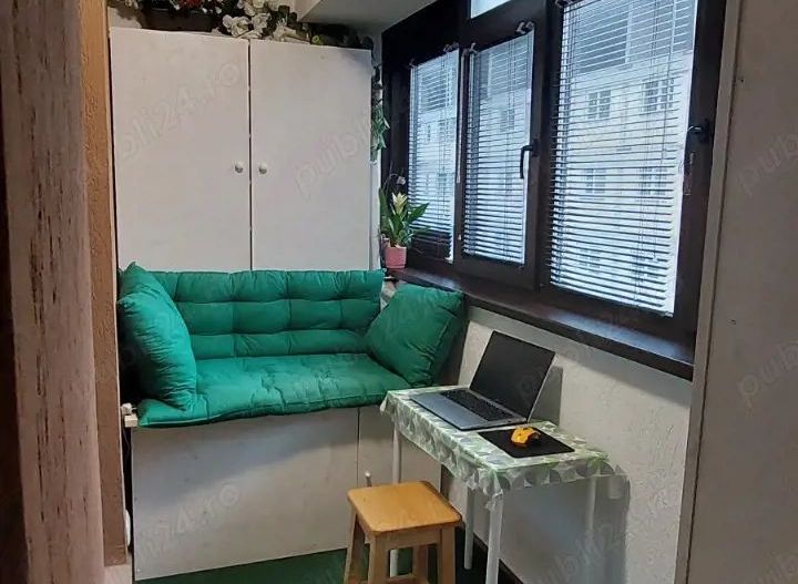 Apartament 2 camere Chiajna mobilat complet balcon inchis etaj 2 - Poză 4