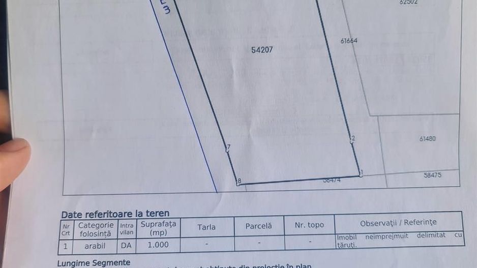 Teren intravilan Saldabagiu de Munte 1100m - Poză 8