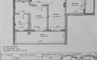 Vanzareu 3 camere, 2 băi și 2 terase | Zorilor – Golden Tulip- parcare - Poză 17