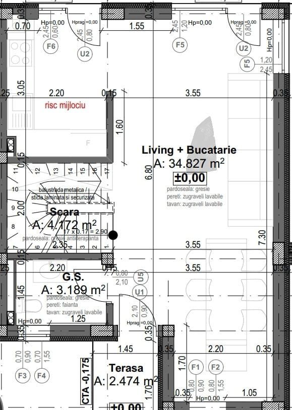 Vila de tip duplex 4 camere  Titan Pallady - Poză 4