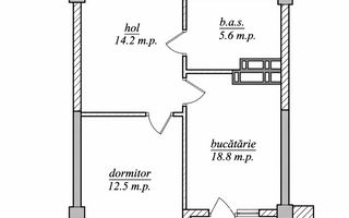 Vânzare, apartament, 1 cameră, str. Nicolae Dimo, Durlești. - Poză 2