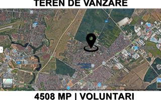 Teren - vanzare - 4508 mp - Voluntari - Poză 2