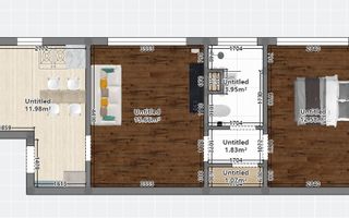 Apartament-2 camere-Super Pozitie - Poză 7