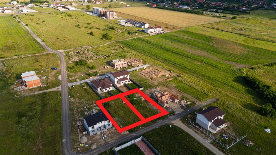 Teren intravilan Urseni - 500 mp | Utilitati, P+1E+M/Er - Comision 0% - Poză 2