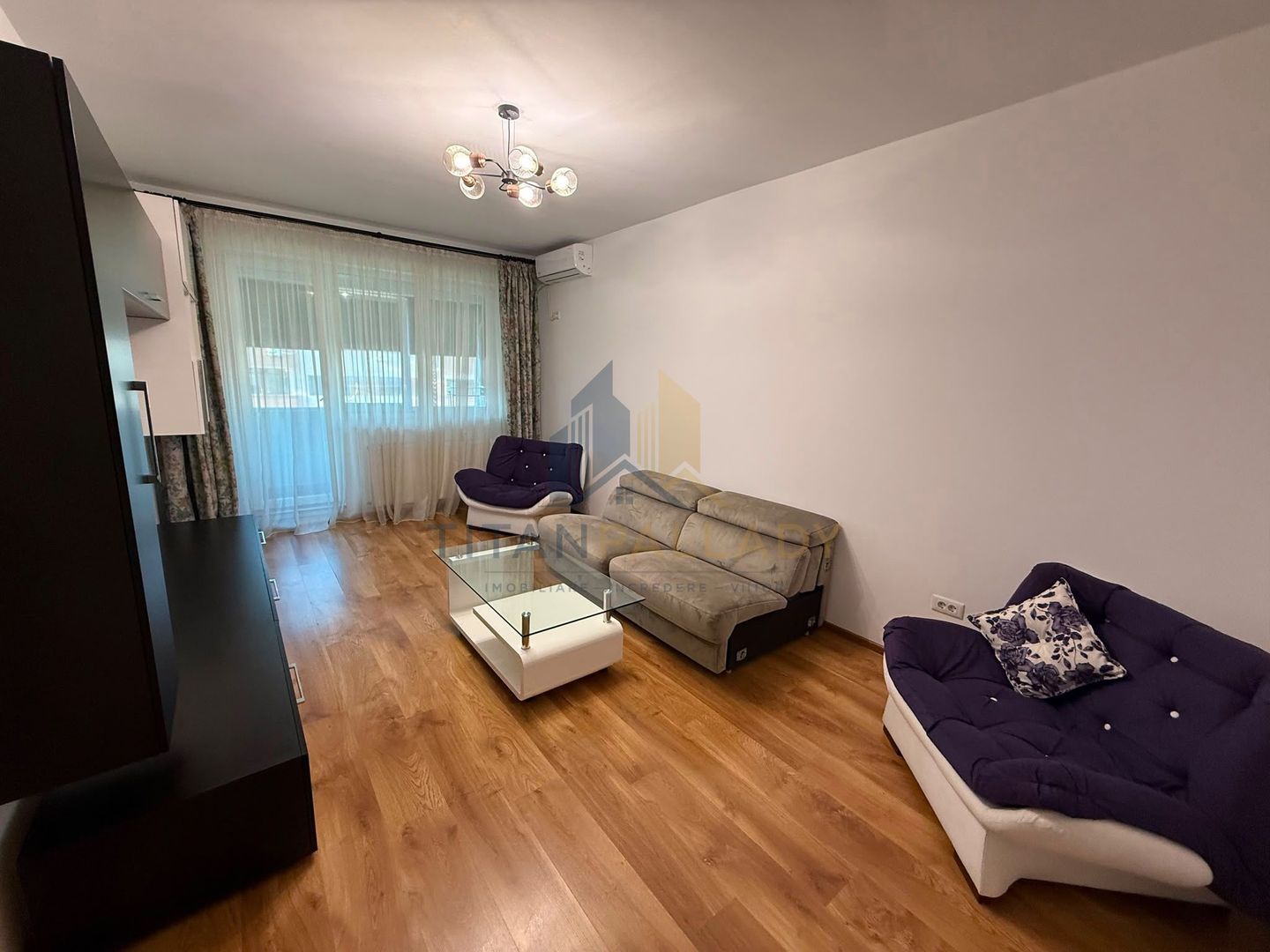 2 Cam Mobilat Modern,Centrală Proprie ,AC,Parcare,Titan-Parcul Teilor - Poză 3