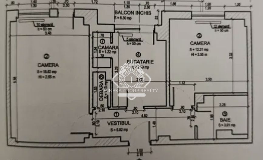 Calea Mosilor | Apartament 2 camere | Bloc 1984 | 57mp | 10 min metrou - Poză 10