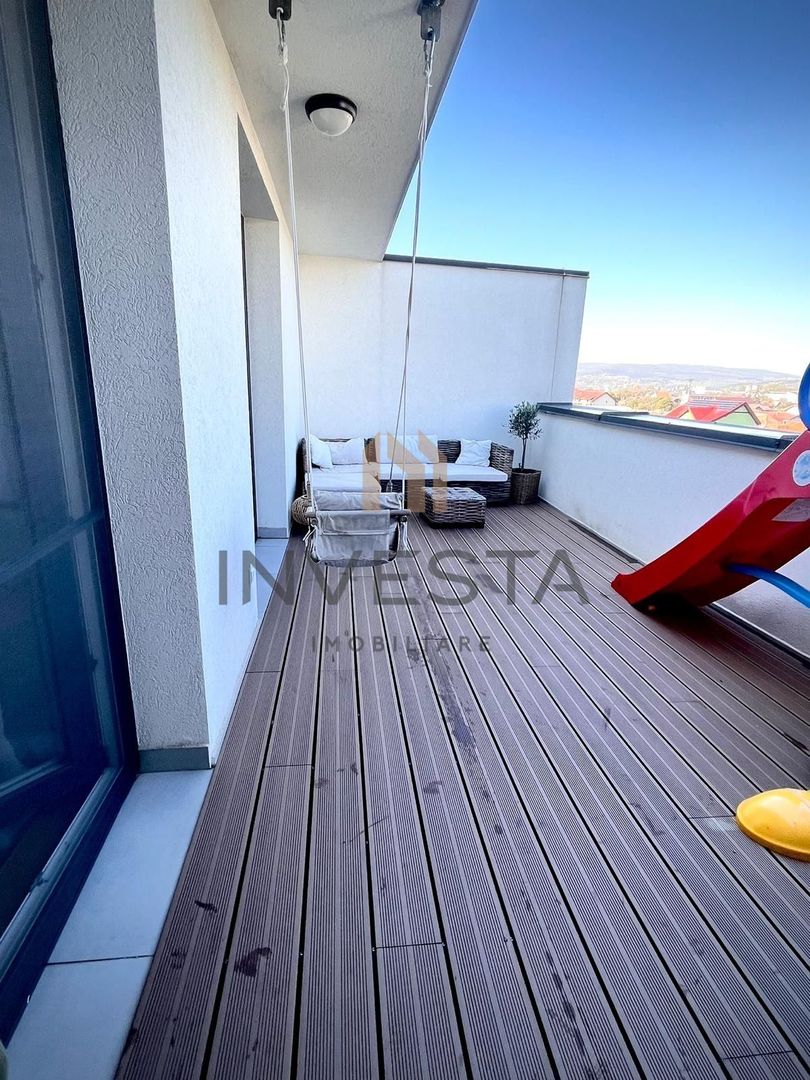 Locuinta premium pe 2 etaje, 3 camere, mobilata lux – Cluj - Poză 11